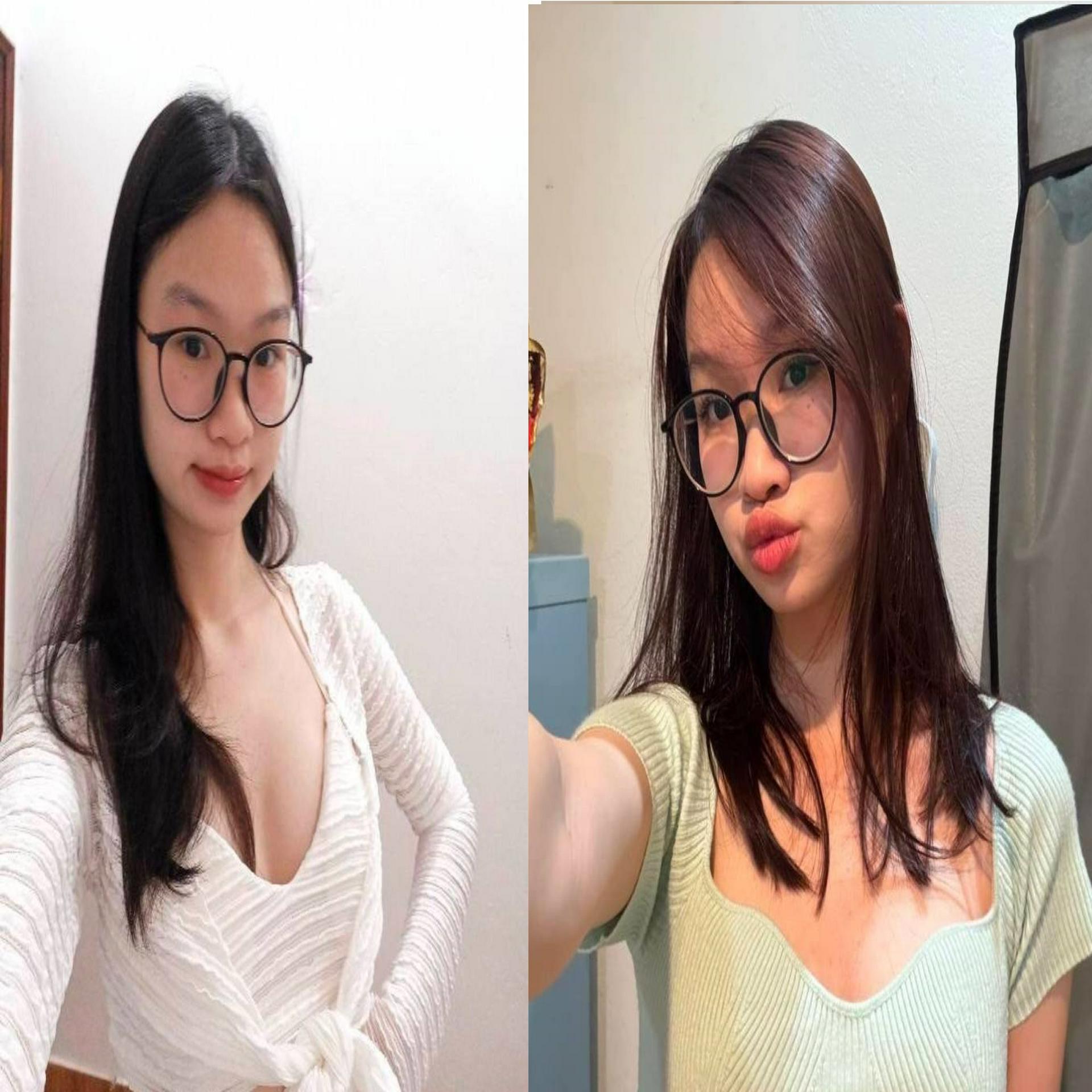 Nữ sinh ngoan ngoãn bị bạn đụ rồi tung clip