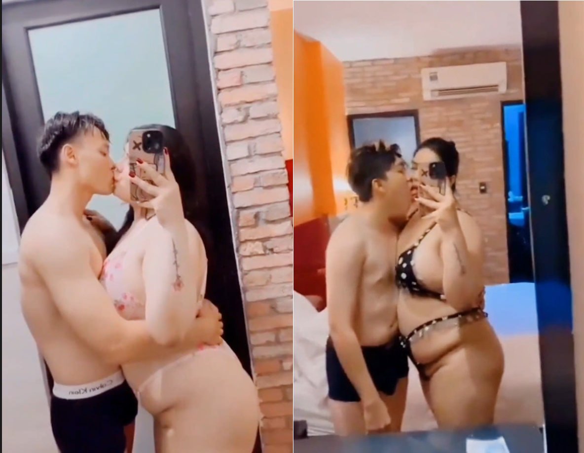 Sex some chị gái béo với hai em trai